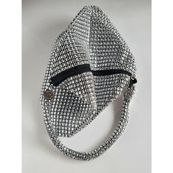 ✨ Glitter Decor Sparkly Shiny Bling Evening Party Purse Clutch Wristlet Bag NEW - Picture 14 of 17